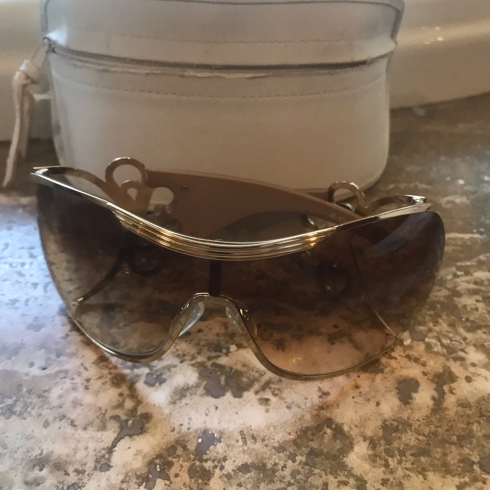 RARE Vintage Christian Dior Diori Shield Sunglasses - Picture 4 of 15